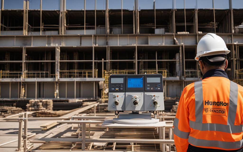 How can 4-gas monitors be used in building maintenance and safety inspections?